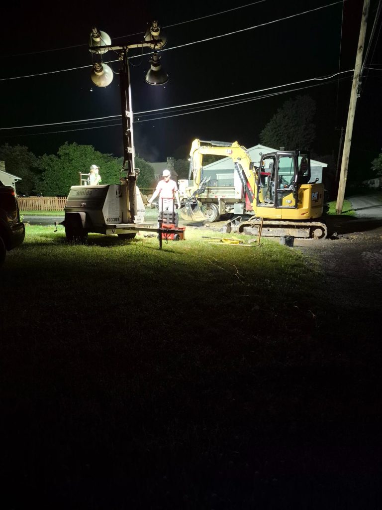Excavation project